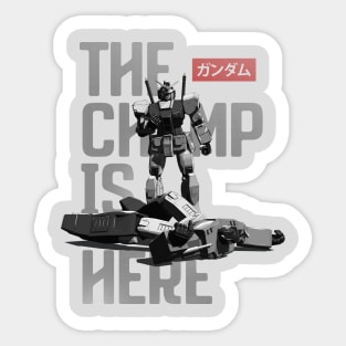 The Champ is Here (Manga Edition) Sticker